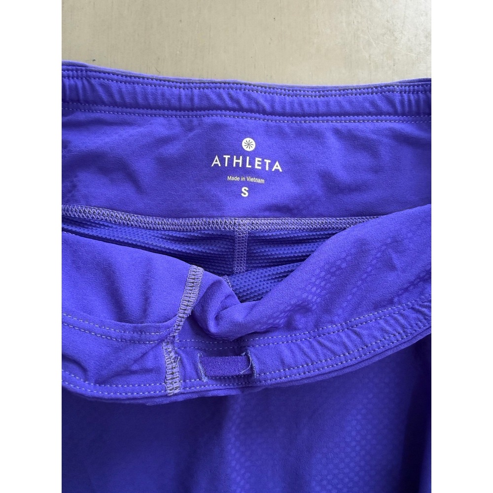 Athleta Purple Blue Skort Skirt Athletic Skort Women Size Small Performance Golf - Picture 4 of 10